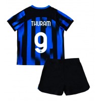 Inter Milan Marcus Thuram #9 Koti Peliasu Lasten 2023-24 Lyhythihainen (+ Lyhyet housut)